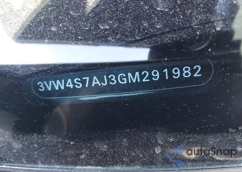 2016 Volkswagen Jetta 2.0T Gli Se z USA, uszkodzony, nr VIN 3VW4S7AJ3GM291982